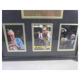 (A-4) Framed John Wooden 10-Time NC...