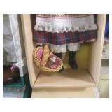 (D-2) 3 Porcelain Dolls with Boxes...