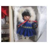 (D-2) 3 Porcelain Dolls with Boxes...