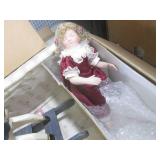 (D-2) 3 Porcelain Dolls and Yesterd...