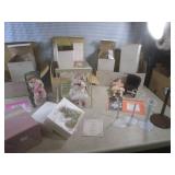 (EW2) 3 Porcelain Dolls with Chairs...