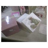 (EW2) 3 Porcelain Dolls with Chairs...