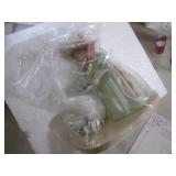 (EW2) 3 Porcelain Dolls with Chairs...