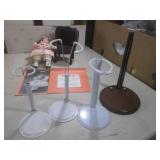 (EW2) 3 Porcelain Dolls with Chairs...