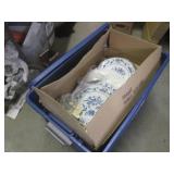 (EW3) Tote Full of a Dish Set as Sh...