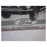 (FS) Classic Mustang Tin Sign 16" x...