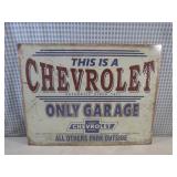 (FS) This Is A Chevrolet Only Garag...