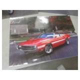 (FDS) 3 Car Posters 33" x 23 1/2" S...