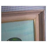 (FS) Vintage Framed Bollini Canvas ...