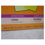 (CS) 24-Pad Box of Post-It Notes Mu...