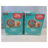 (B-1) 2 Boxes of Keurig Vanilla Lat...