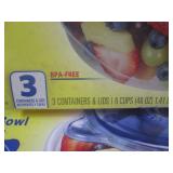(A-3) 4 - Glad 3-Pack Large Food Co...