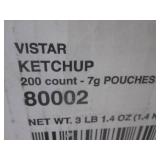 (B-1) 400 Ketchup Pouches2 Boxes of...