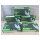 (A-3) 6 Boxes of Nitrile Gloves 5 B...