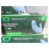 (A-3) 6 Boxes of Nitrile Gloves 5 B...