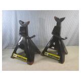(EC1) Pair of Larin 6-Ton Jack Stan...