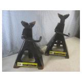 (EC1) Pair of Larin 6-Ton Jack Stan...