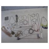 (EC1) Assorted Costume Jewelry...