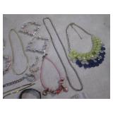 (EC1) Assorted Costume Jewelry...