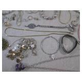 (EC1) Assorted Costume Jewelry...