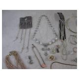 (EC1) Assorted Costume Jewelry...