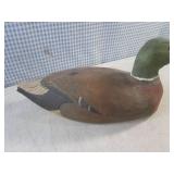 (FS) Hand Carved Wood Duck Decoy So...
