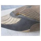 (FS) Hand Carved Wood Duck Decoy So...