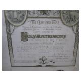 (A-4) Vintage Framed "The Lonely Gu...