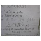 (A-4) Vintage Framed "The Lonely Gu...