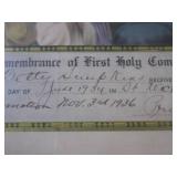 (A-4) Vintage Framed "The Lonely Gu...