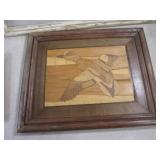 (A-4) Vintage Framed "The Lonely Gu...