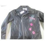 (BR1) Kids New Def Leppard Faux Lea...