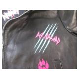(BR1) Kids New Def Leppard Faux Lea...