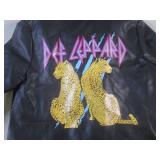 (BR1) Kids New Def Leppard Faux Lea...