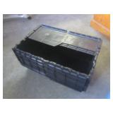 (BR1) 5 Assorted Empty Totes As Sho...