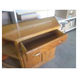 (FRNT) Wood Cabinet with 1 Large Dr...