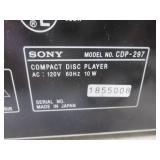 (D-3) Sony CDP-297 Compact Disc Pla...