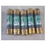 (EC1) Assorted NOS 3" Bussmann One-...