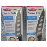 (H-1) 2 New Forever Kitchen Knives...