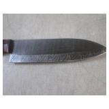 (FS) 11" Damascus Blade Knife...