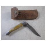 (FS) 7 1/4" Damascus Blade Folding ...