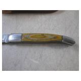 (FS) 7 1/4" Damascus Blade Folding ...