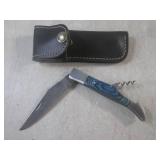 (FS) 8 3/4" Folding Knife with Cork...