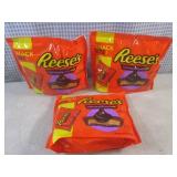 (B-3) 3 Bags of Snack Size Reeses C...
