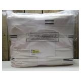 Twin/Twin Extra Long Satin Quilt White/Black - Room Essentials