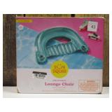 SUN SQUAD CHILL OUT LOUNGE CHAIR WATER FLOAT