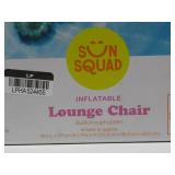 SUN SQUAD CHILL OUT LOUNGE CHAIR WATER FLOAT
