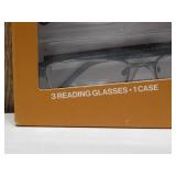 Foster Grant Metal Reading Glasses +1.25