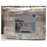 Full/Queen Satin Quilt Copper - Room Essentials