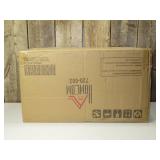 5 Gal. Yellow Plastic Steel Janitor Mop Bucket with Down Press Wringer and Wheels